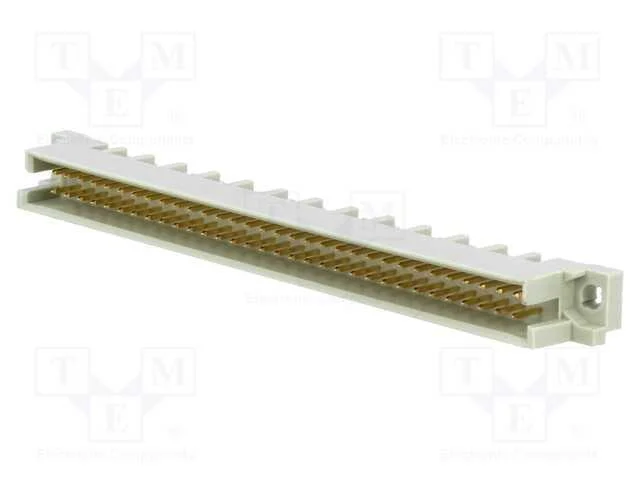 Tomada, Din 41612, Tipo B, Macho, Pin: 64, A+B, Tht, Simples