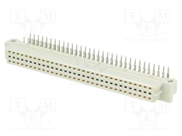 Ficha, DIN 41612, tipo C, f&ecirc;mea, PIN: 64, a+c, TH.