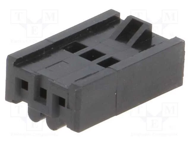 Fio-placa, ficha, f&ecirc;mea, Minimodul, 2,5mm, PIN: 3.
