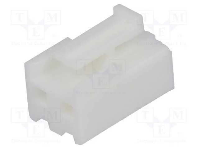 Ficha, Fio-Placa, F&ecirc;mea, Ns39, 3,96mm, Pin: 2, Sem Contactos, 250v