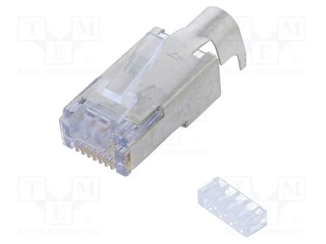 Ficha, RJ45, 44915, PIN: 8, Cat: 6, blindadas, do.