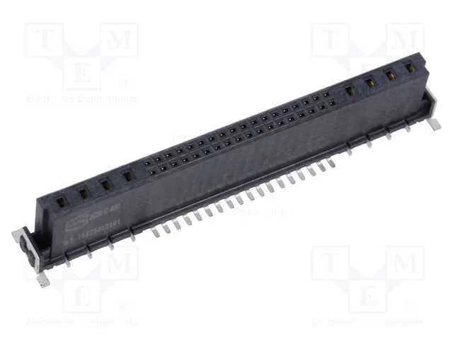 Conector: placa-placa, f&ecirc;mea, PIN: 44(8+36), har-.