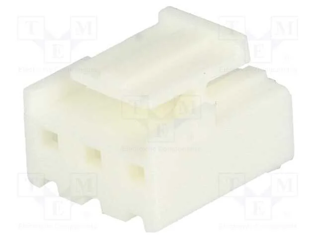 Ficha, Fio-Placa, F&ecirc;mea, Ns39, 3,96mm, Pin: 3, Sem Contactos, 250v