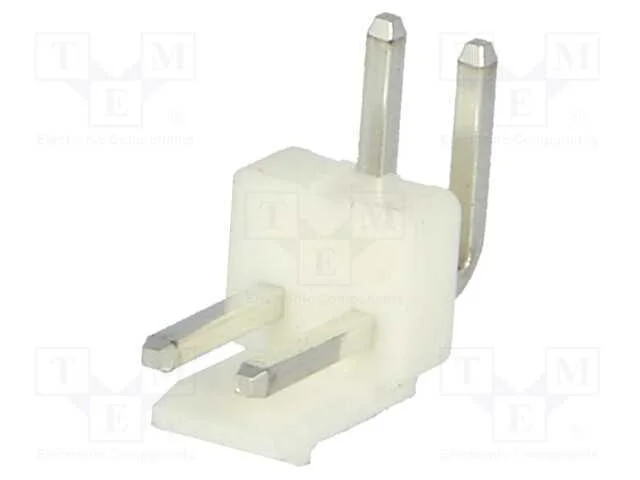 Tomada, Fio-Placa, Macho, Ns39, 3,96mm, Pin: 2, Tht, 250v, 7a
