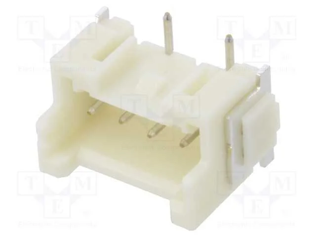 Fio-placa, tomada, macho, XA, 2,5mm, PIN: 4, SMT,.