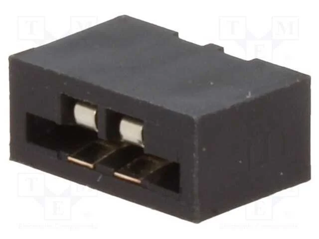 Conector: FFC/FPC, simples, PIN: 2, Non-ZIF, THT,.