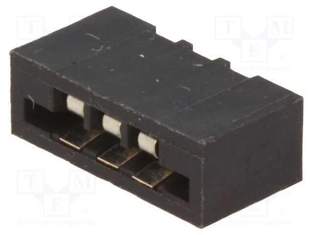 Conector: Ffc/Fpc, Simples, Pin: 3, Non-Zif, Tht, Estanhado, 20mo