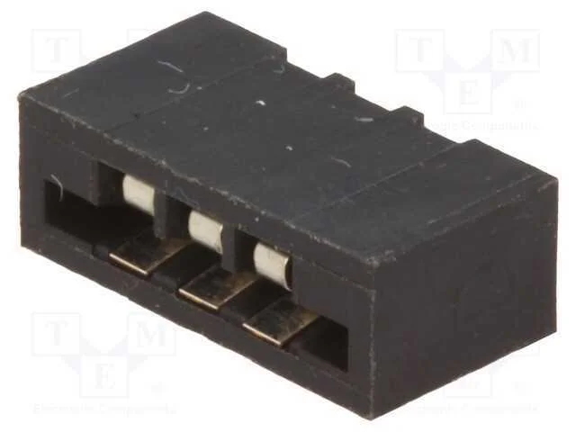 Conector: Ffc/Fpc, Simples, Pin: 3, Non-Zif, Tht, Estanhado, 20mo