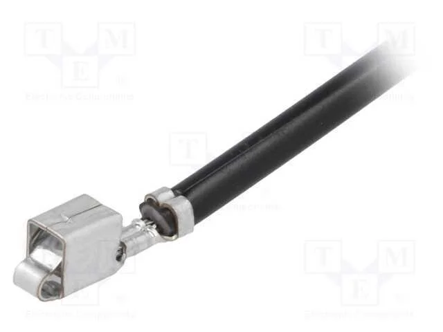 Contacto, F&ecirc;mea, Bronze de F&oacute;sforo, Estanhado, 22awg, Vh, com Cabo