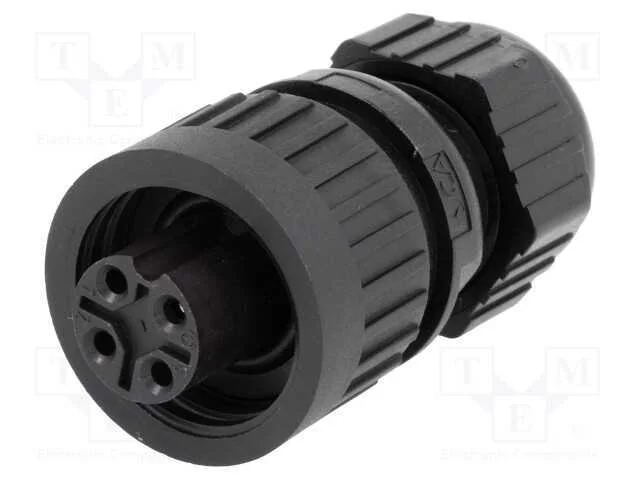 Conector: redondos, ficha, f&ecirc;mea, IP67, CA, PIN: .