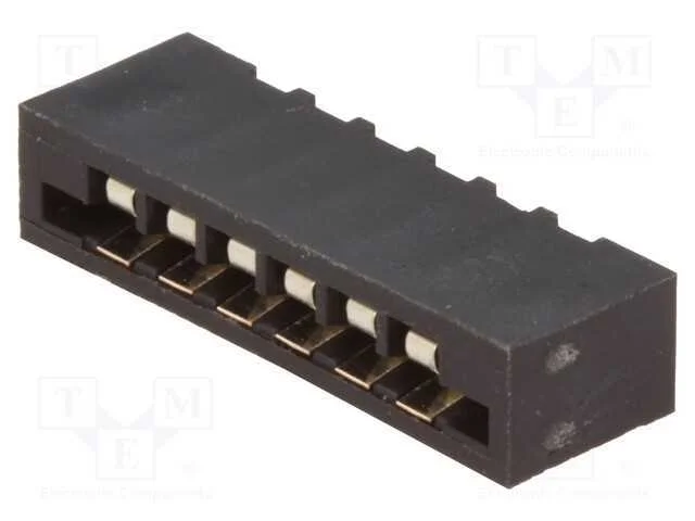 Conector: Ffc/Fpc, Simples, Pin: 6, Non-Zif, Tht, Estanhado, 20mo