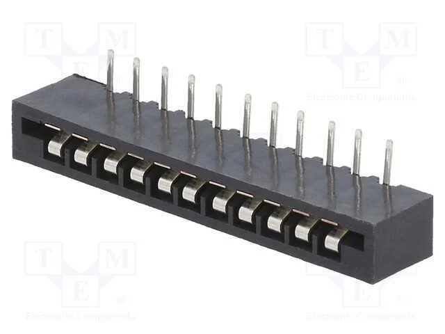 Conector: Ffc/Fpc, Angulares 90, Pin: 11, Non-Zif, Tht, Estanhado