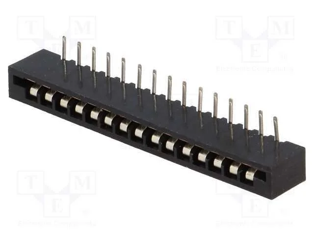 Conector: Ffc/Fpc, Angulares 90, Pin: 15, Non-Zif, Tht, Estanhado