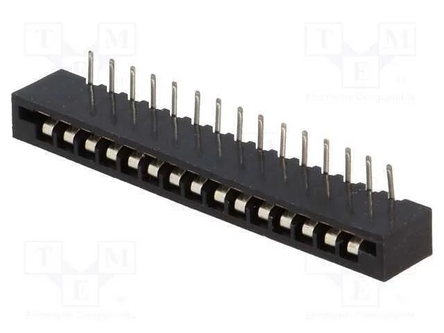 Conector: Ffc/Fpc, Angulares 90, Pin: 15, Non-Zif, Tht, Estanhado