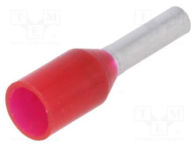 Terminal: Rolo, Isolada, Cobre, Isolamento: Polipropileno, 1mm2