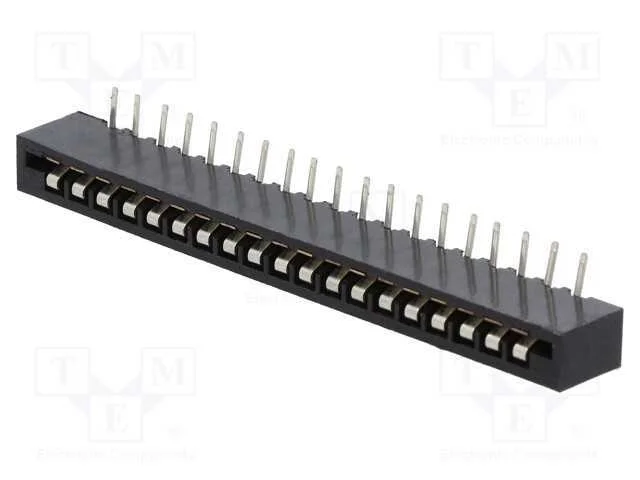 Conector: Ffc/Fpc, Angulares 90, Pin: 19, Non-Zif, Tht, Estanhado
