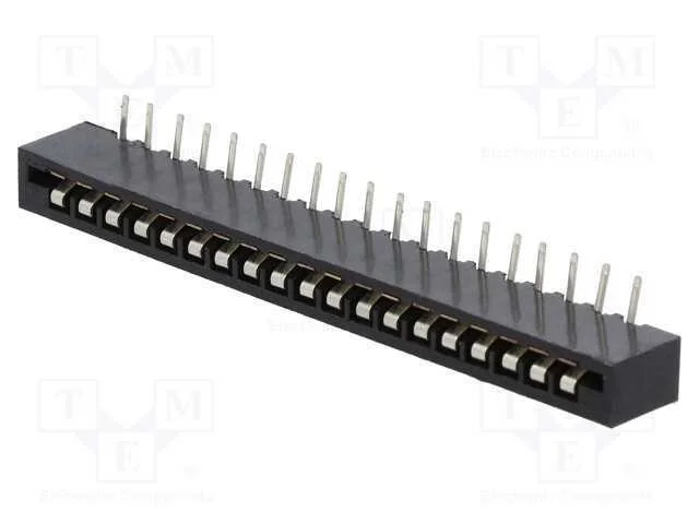 Conector: Ffc/Fpc, Angulares 90, Pin: 19, Non-Zif, Tht, Estanhado