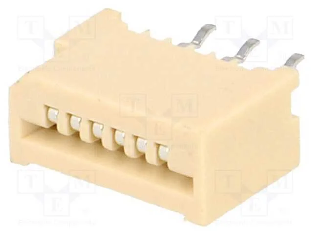 Conector: Ffc/Fpc, Simples, Pin: 6, Non-Zif, Tht, Estanhado, 20mo