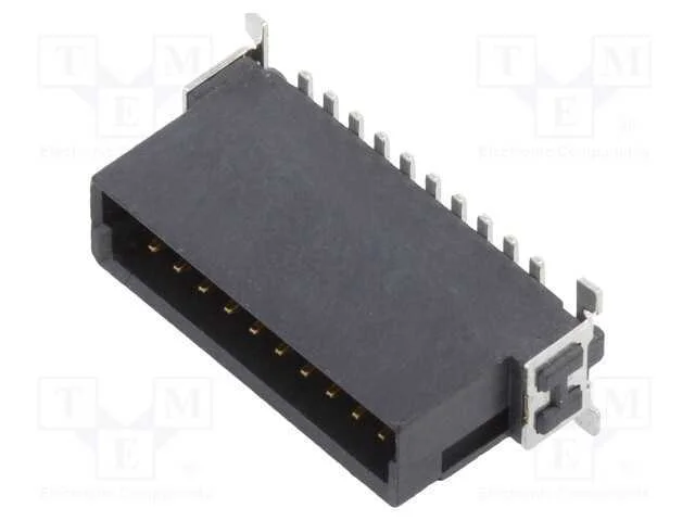 Conector: placa-placa, macho, PIN: 20, 1,27mm, -5.
