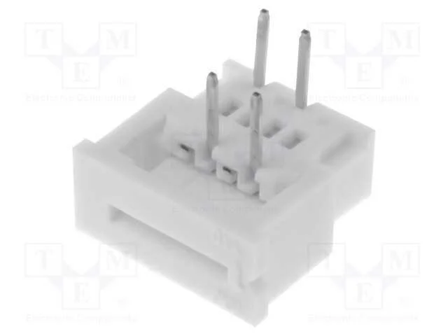 Conector: Ffc/Fpc, Angulares 90, Pin: 4, Tht, 200v, 1a, Estanhado