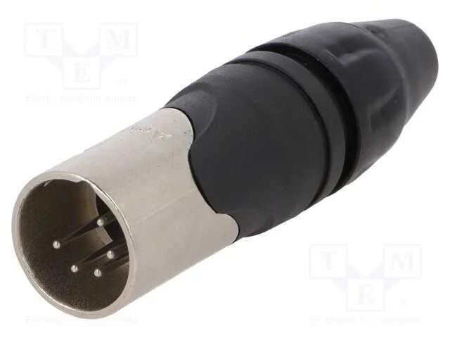 Ficha, Xlr, Macho, Pin: 5, Simples, com Cabo, Sol.