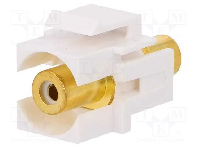 Tomada, Passo: conector, f&ecirc;mea x2, Keystone, simp.