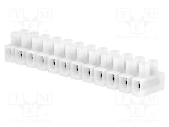 Bloco Terminal, Terminal Parafusado, 0,5&divide;2,5mm2, 450v, 24a