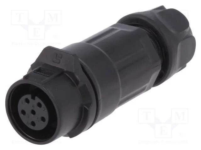 Conector: Redondos, Ficha, Tamanho 12, 02, F&ecirc;mea,.