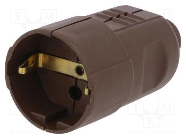 Conector: de alimenta&ccedil;&atilde;o, f&ecirc;mea, tomada, 2P+PE, 2.