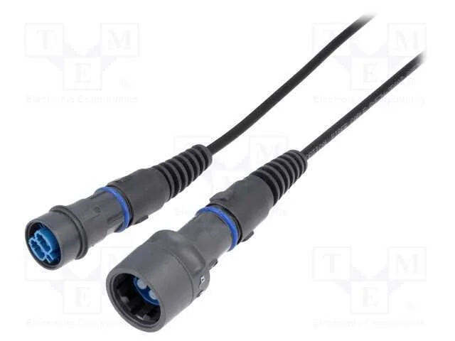 Patchcords de fibra &oacute;ptica, PIN: 2, duplex de pas.