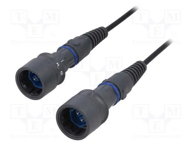 Patchcords de fibra &oacute;ptica, PIN: 2, duplex de pas.