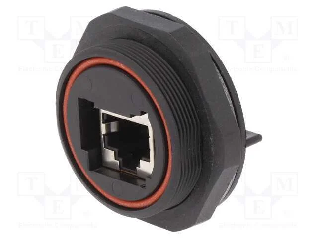 Tomada, Rj45, Buccaneer Ethernet, Pin: 8, Poliamida, Dourado, 1,5a