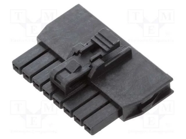 Nano-Fit Rcpt Hsg Sgl 8ckt Tpa Blk