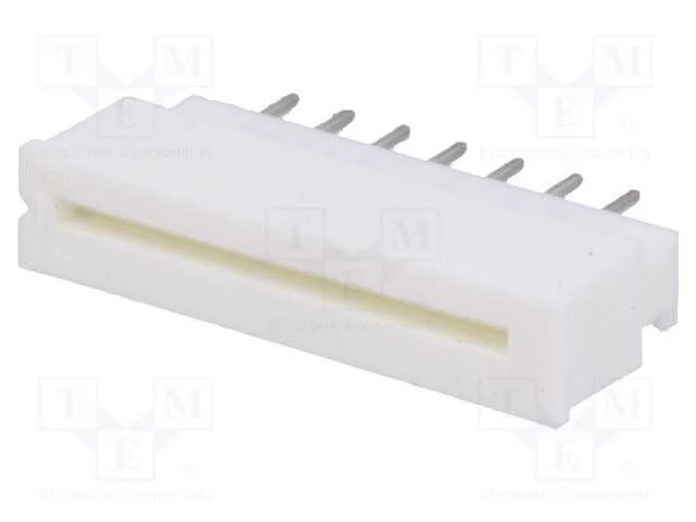 Conector: Ffc/Fpc, Simples, Pin: 14, Zif, Tht, 200v, 1a, Estanhado