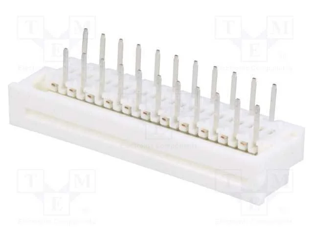 Conector: Ffc/Fpc, Angulares 90, Pin: 22, Tht, 200v, 1a, Estanhado