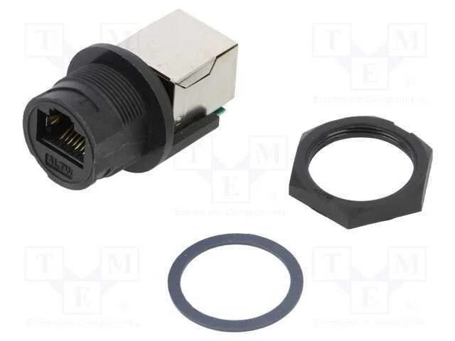 Conector, Pin: 8, Cat: 5e, Pl&aacute;stico, Sistema: 8p8c, Ip67, Simples