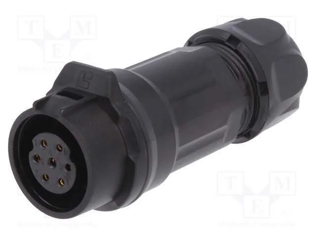 Conector: Redondos, Ficha, Tamanho 16, 02, F&ecirc;mea,.