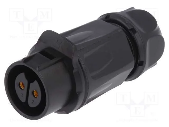 Conector: Redondos, Ficha, Tamanho 20, 02, F&ecirc;mea,.