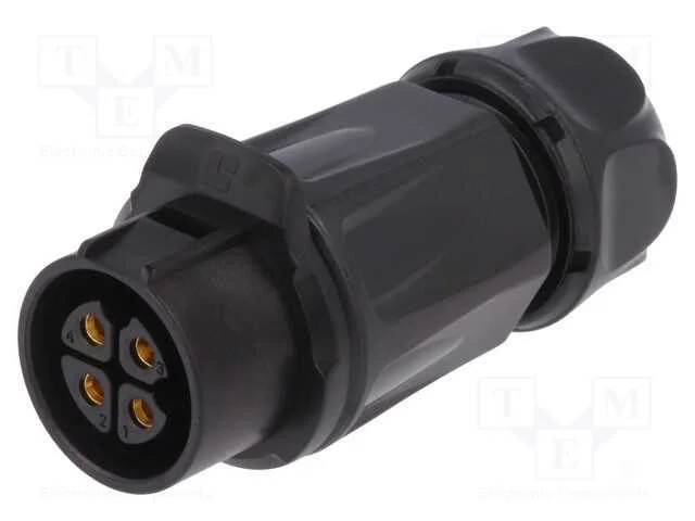 Conector: Redondos, Ficha, Tamanho 20, 02, F&ecirc;mea,.
