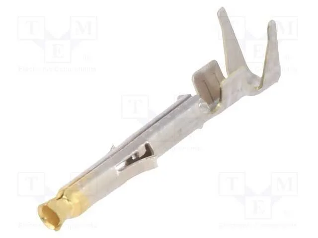 Contacto, F&ecirc;mea, Lat&atilde;o, Seletivamente Dourado, 0,3&divide;0,8mm2, Cerrar