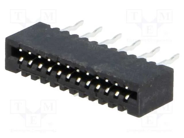 Conector: Ffc/Fpc, Simples, Pin: 12, Non-Zif, Tht, Estanhado, 20mo