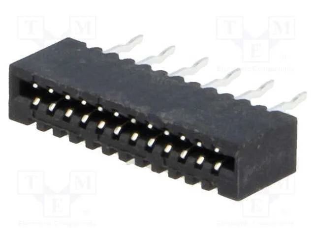 Conector: Ffc/Fpc, Simples, Pin: 12, Non-Zif, Tht, Estanhado, 20mo
