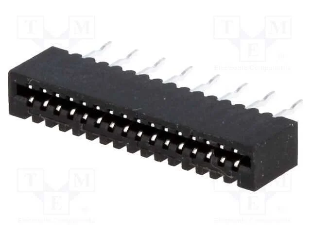 Conector: Ffc/Fpc, Simples, Pin: 16, Non-Zif, Tht, Estanhado, 20mo