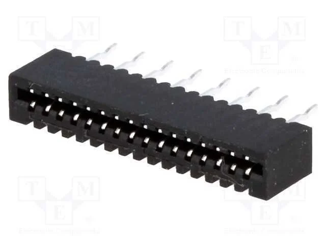 Conector: Ffc/Fpc, Simples, Pin: 16, Non-Zif, Tht, Estanhado, 20mo