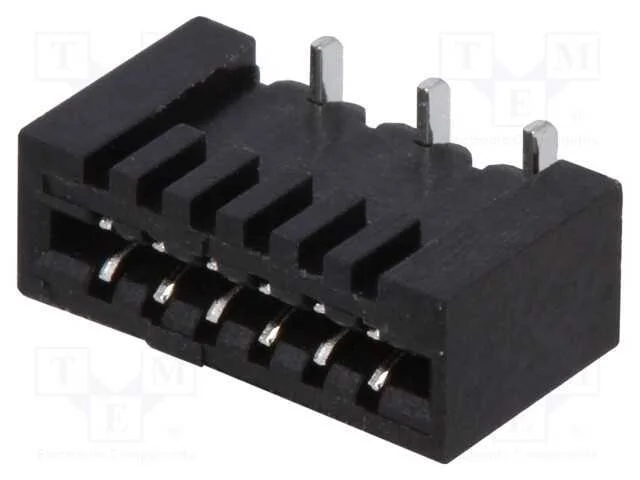 Conector: Ffc/Fpc, Verticais, Pin: 6, Non-Zif, Smt, Estanhado, 20mo