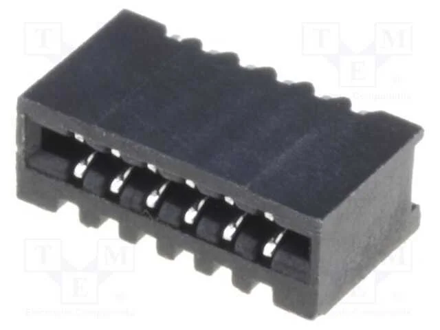 Conector: Ffc/Fpc, Horizontais, Pin: 6, Non-Zif, Smt, Estanhado