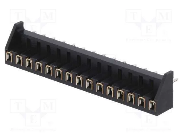 Conector: placa-placa, f&ecirc;mea, PIN: 15, 2,54mm, MD.