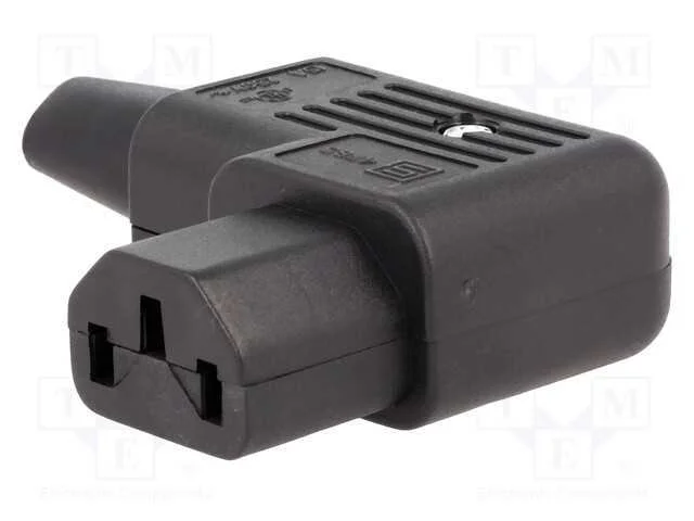 Conector: de Alimenta&ccedil;&atilde;o, Ficha, F&ecirc;mea, 10a, 250vac, Iec 60320