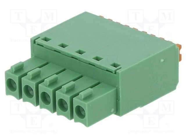 Bloco terminal separ&aacute;vel, 3,5mm, faixas: 5, simpl.