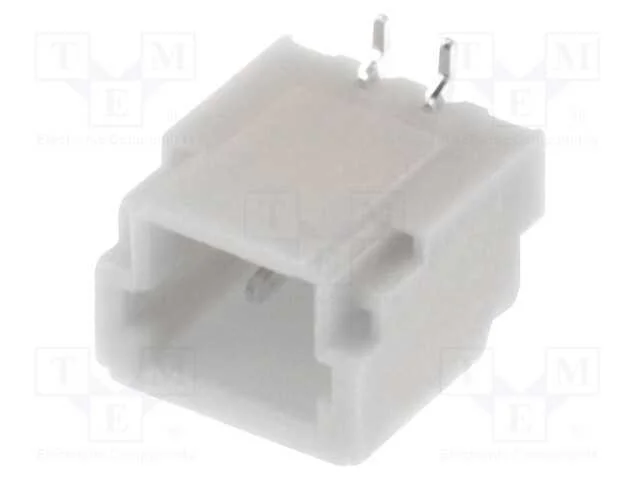 Tomada, Fio-Placa, Macho, Sh,Sr, 1mm, Pin: 2, Smt, 50v, 1a, -25&divide;85c